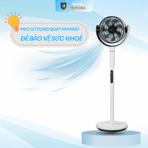 Mẹo sử dụng quạt khi ngủ đúng cách để bảo vệ sức khỏe