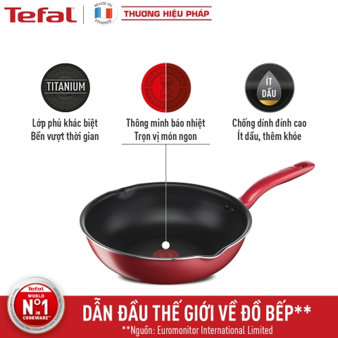 Chảo chiên lòng sâu Tefal So Chef