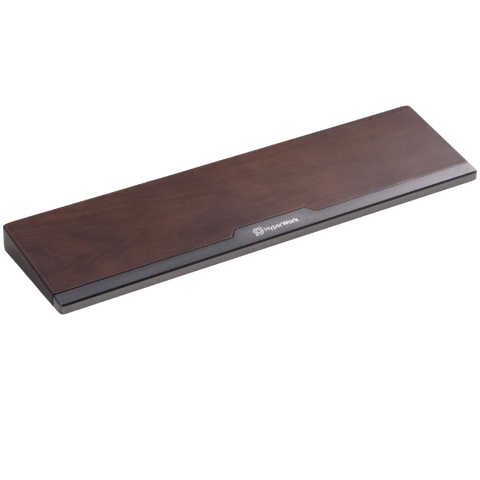 Kê tay HyperWork Hybrid gỗ óc chó kết hợp nhôm CNC 30 cm HPW-WR01-ALW-30L-BRW V1