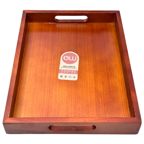Khay trà gỗ chữ nhật Eonwon DC-EW304 (23x30cm)