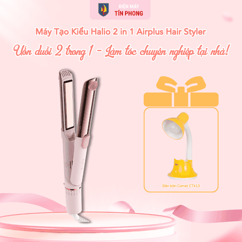 Máy Tạo Kiểu Halio 2in1 Airplus Hair Styler