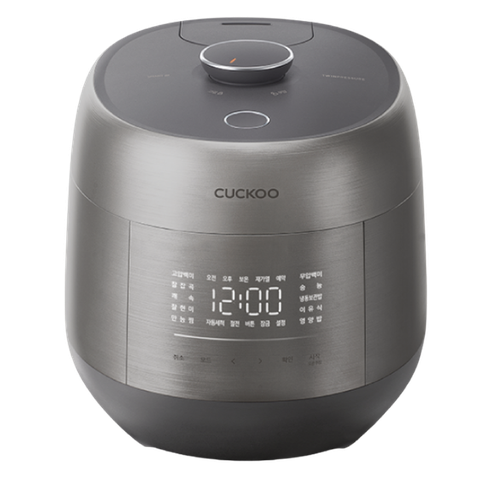 Nồi cơm điện tử áp suất kép cao tần Cuckoo CRP-PHTR0610FSM Bạc 1.08L