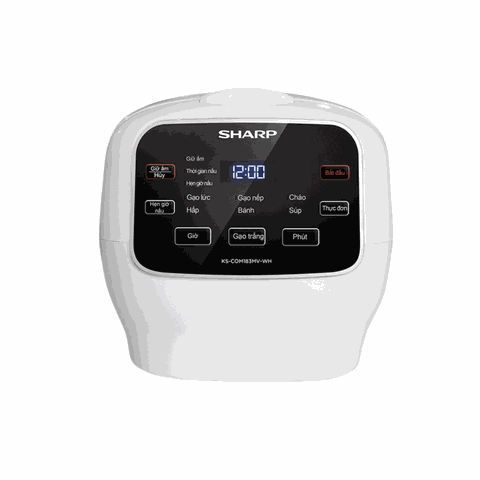 Nồi Cơm Điện Tử Sharp KS-COM183MV-WH