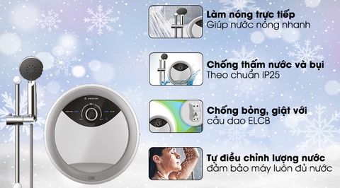 Máy nước nóng trực tiếp Ariston RMC45E-VN
