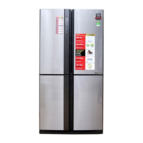 Tủ lạnh side by side Sharp inverter 678 lít SJ-FX680V-ST