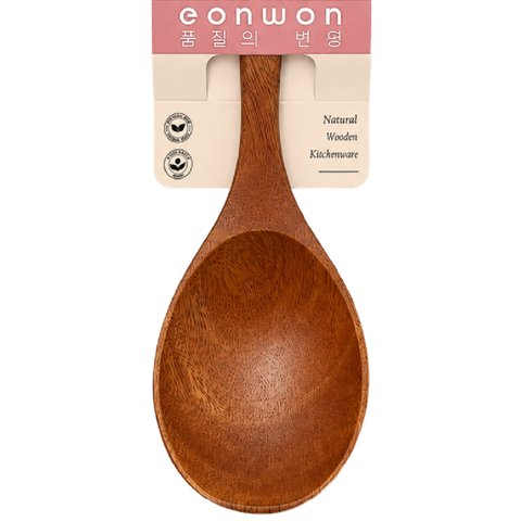 Vá soup trung gỗ xà cừ Eonwon 23cm VA-EW203
