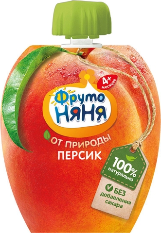 Hoa quả nghiền Fructo vị đào