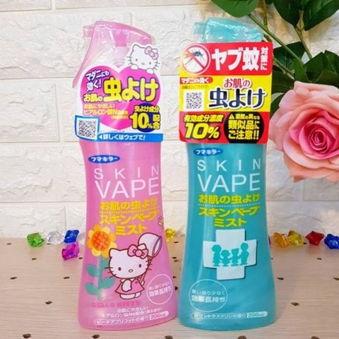 Xịt chống muỗi và côn trùng Skin Vape Nhật Bản 200ml