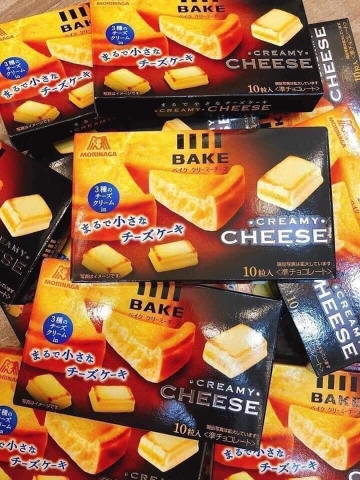 Bánh phô mai nướng Nhật Bản Morinaga Bake Creamy Cheese