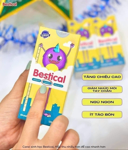 Bestical Bổ Sung Canxi, Vitamin D3, K2