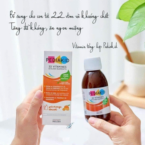 Siro Vitamin Tổng Hợp Pediakid 22 Vitamins