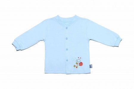 Áo SS  cài giữa màu, tay dài Baby Mommy