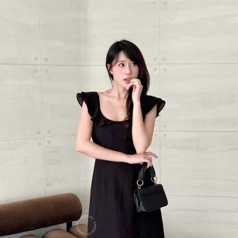 ĐẦM TƠ CỔ BÈO ZAREEN DAX123