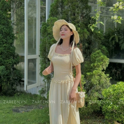 ĐẦM THUN CHỈ TAY PHỒNG ZAREEN DAX85