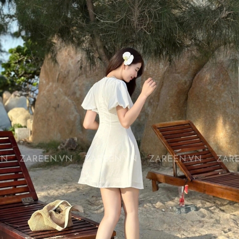 ĐẦM LINEN TAY BÍ ZAREEN DAX106