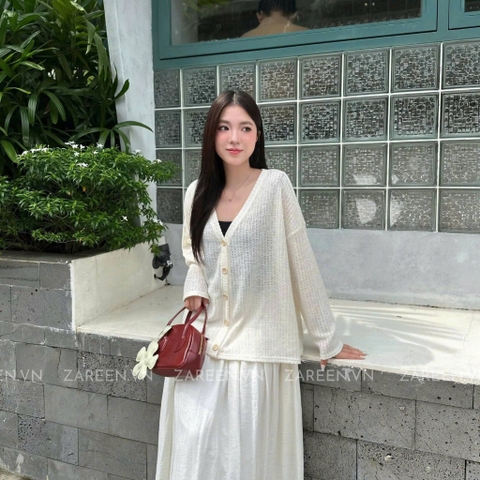 ÁO CARDIGAN FORM DÀI BASIC ZAREEN CAR07