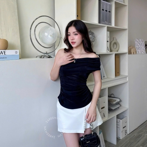 ÁO THUN ÔM LỆCH VAI ZAREEN THU174