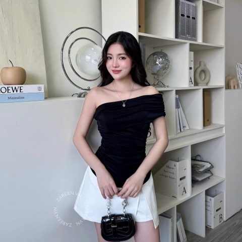 ÁO THUN ÔM LỆCH VAI ZAREEN THU174