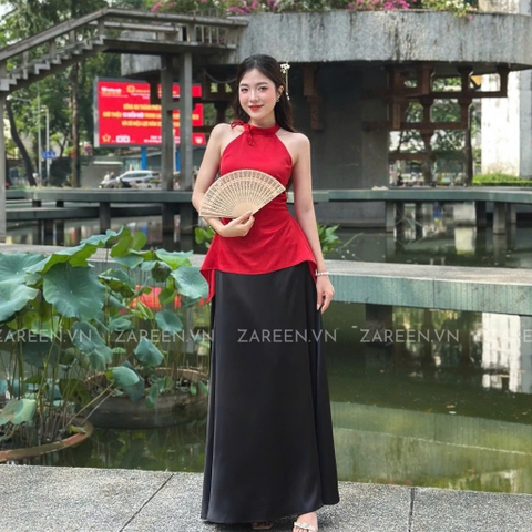 CHÂN VÁY LỤA DÁNG DÀI ZAREEN VAD18