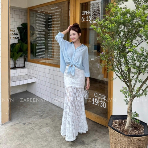 CHÂN VÁY REN ĐUÔI CÁ ZAREEN VAD22