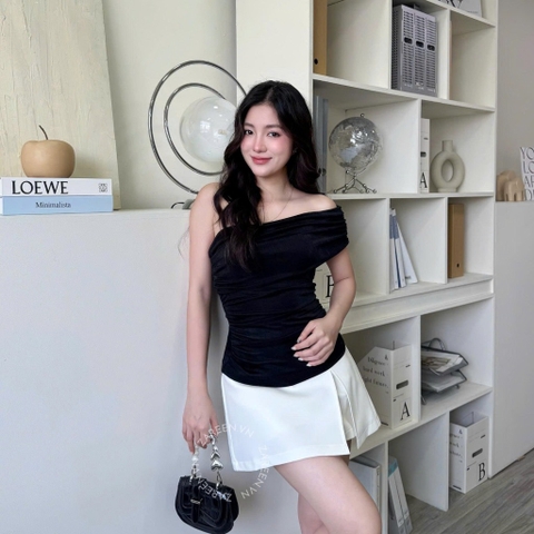 ÁO THUN ÔM LỆCH VAI ZAREEN THU174