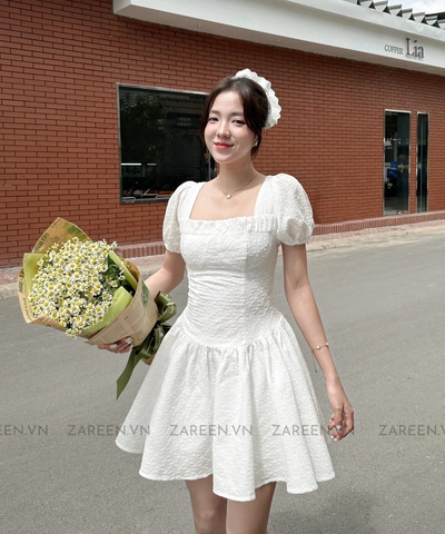 ĐẦM XÒE THÊU HOA ZAREEN DAX91