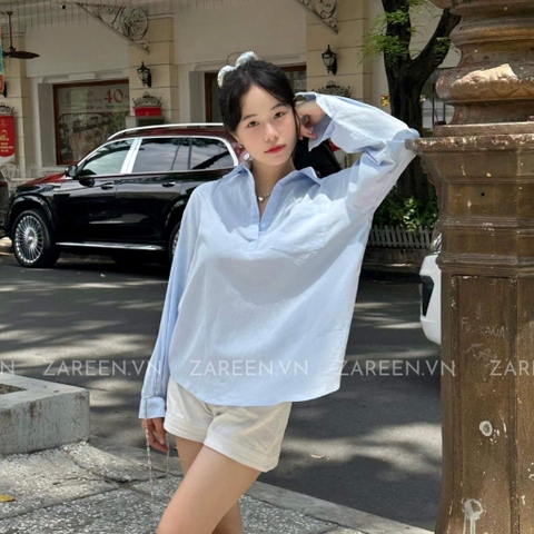 ÁO SƠ MI TAY DÀI BASIC ZAREEN SOM77