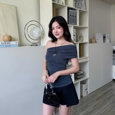 ÁO THUN ÔM LỆCH VAI ZAREEN THU174