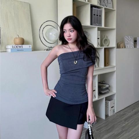 ÁO THUN ÔM LỆCH VAI ZAREEN THU174