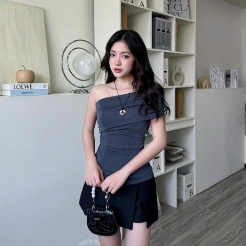 ÁO THUN ÔM LỆCH VAI ZAREEN THU174