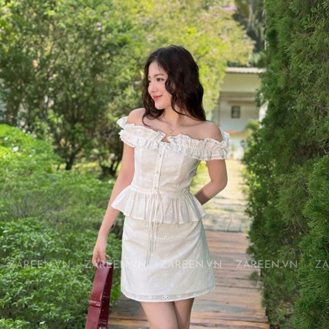 CHÂN VÁY THÊU DÁNG A ZAREEN VAA52