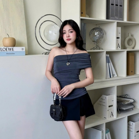 ÁO THUN ÔM LỆCH VAI ZAREEN THU174