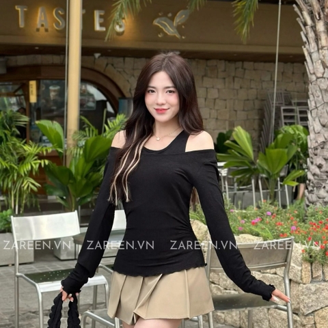 ÁO THUN TAY DÀI PHỐI 2 LỚP ZAREEN THU165