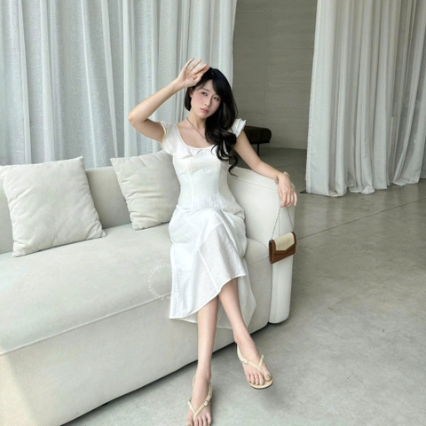 ĐẦM TƠ CỔ BÈO ZAREEN DAX123