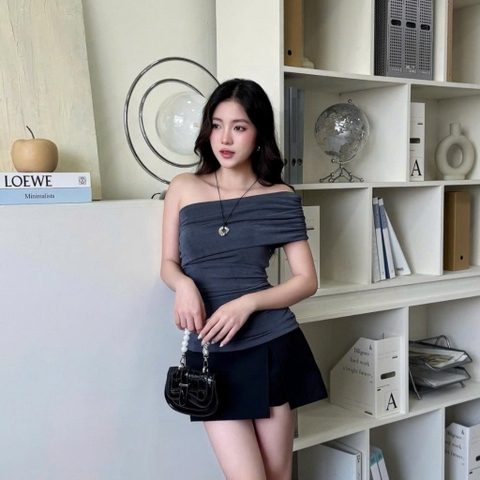 ÁO THUN ÔM LỆCH VAI ZAREEN THU174