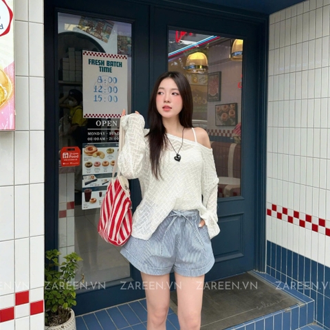 QUẦN SHORT LƯNG THUN RÚT DÂY ZAREEN SHO52