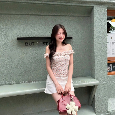 ÁO THUN HOA BÈO VAI ZAREEN THU171