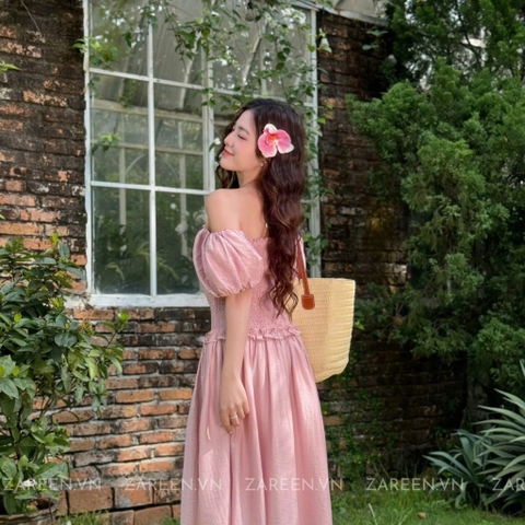 ĐẦM THUN CHỈ TAY PHỒNG ZAREEN DAX85