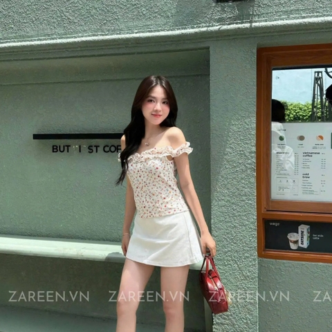 ÁO THUN HOA BÈO VAI ZAREEN THU171