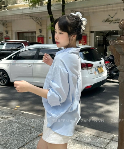 ÁO SƠ MI TAY DÀI BASIC ZAREEN SOM77