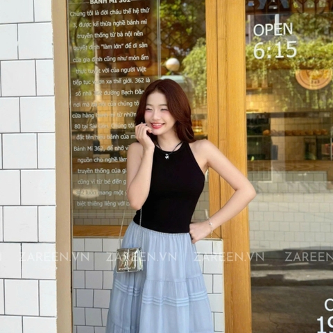 ÁO THUN CỔ YẾM BASIC ZAREEN THU168