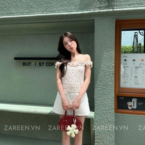 ÁO THUN HOA BÈO VAI ZAREEN THU171