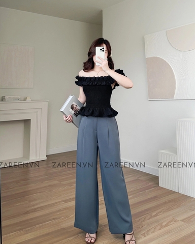 QUẦN TÂY SUÔNG XẾP LY ZAREEN TRS26