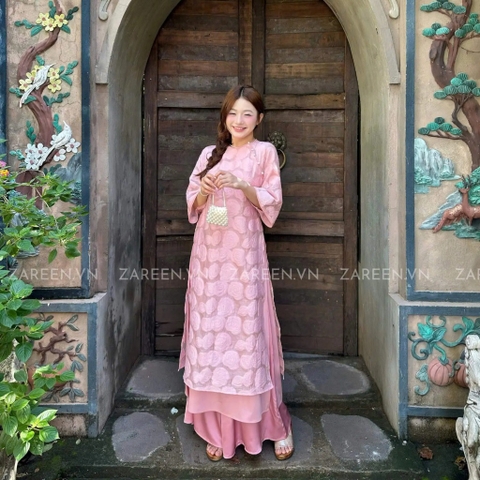 QUẦN ÁO DÀI AN NHIÊN TẾT ZAREEN QAD01