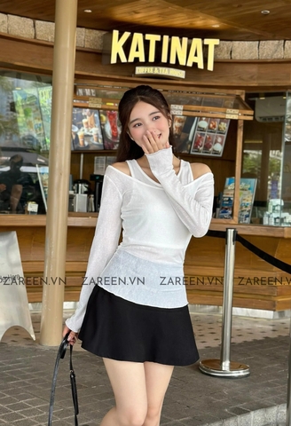 ÁO THUN TAY DÀI PHỐI 2 LỚP ZAREEN THU165