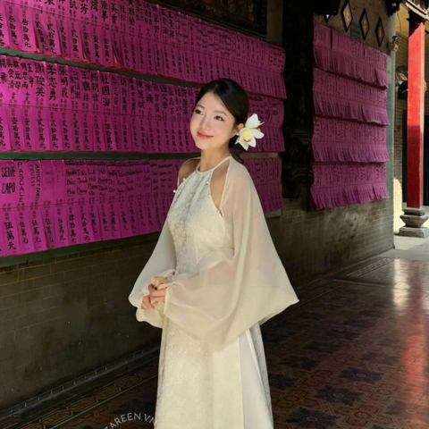 ÁO CARDIGAN VOAN TƠ ZAREEN CAR09