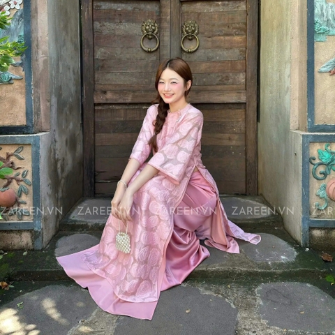 QUẦN ÁO DÀI AN NHIÊN TẾT ZAREEN QAD01