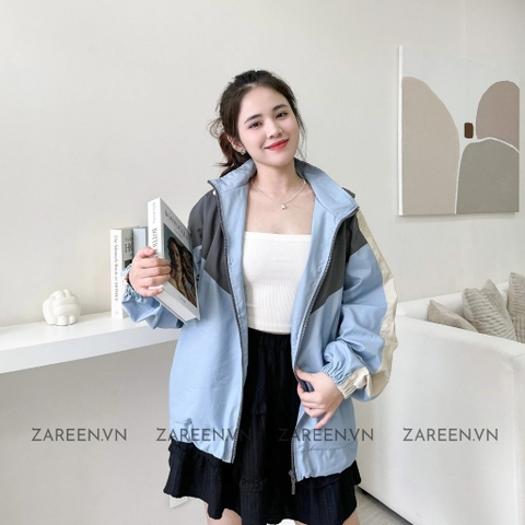 ÁO KHOÁC DÙ PHỐI MÀU ZAREEN JCK10