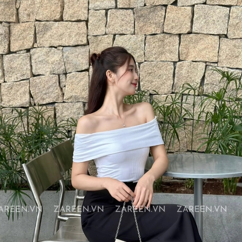 ÁO THUN TRỄ VAI TAY NGẮN ZAREEN THU148