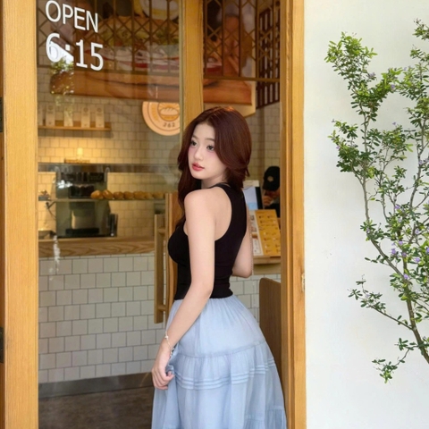 ÁO THUN CỔ YẾM BASIC ZAREEN THU168